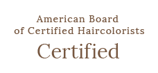 American Board of Certified Haircolorists Certified